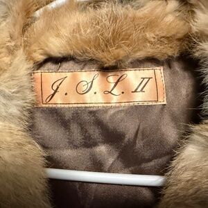 JSL 2 Vintage Rabbit fur jacket